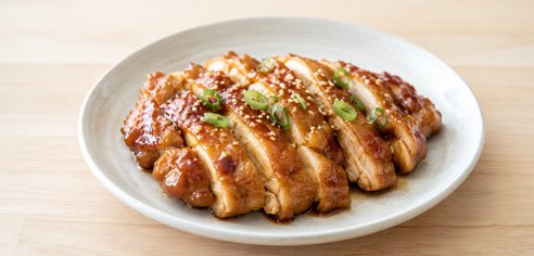 鶏もも肉の照り焼き